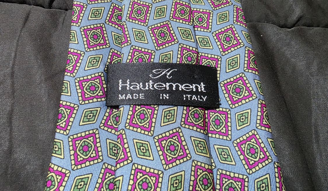 오트망(Hautement) 이탈리아 실크 넥타이 이탈리아 상품이미지7