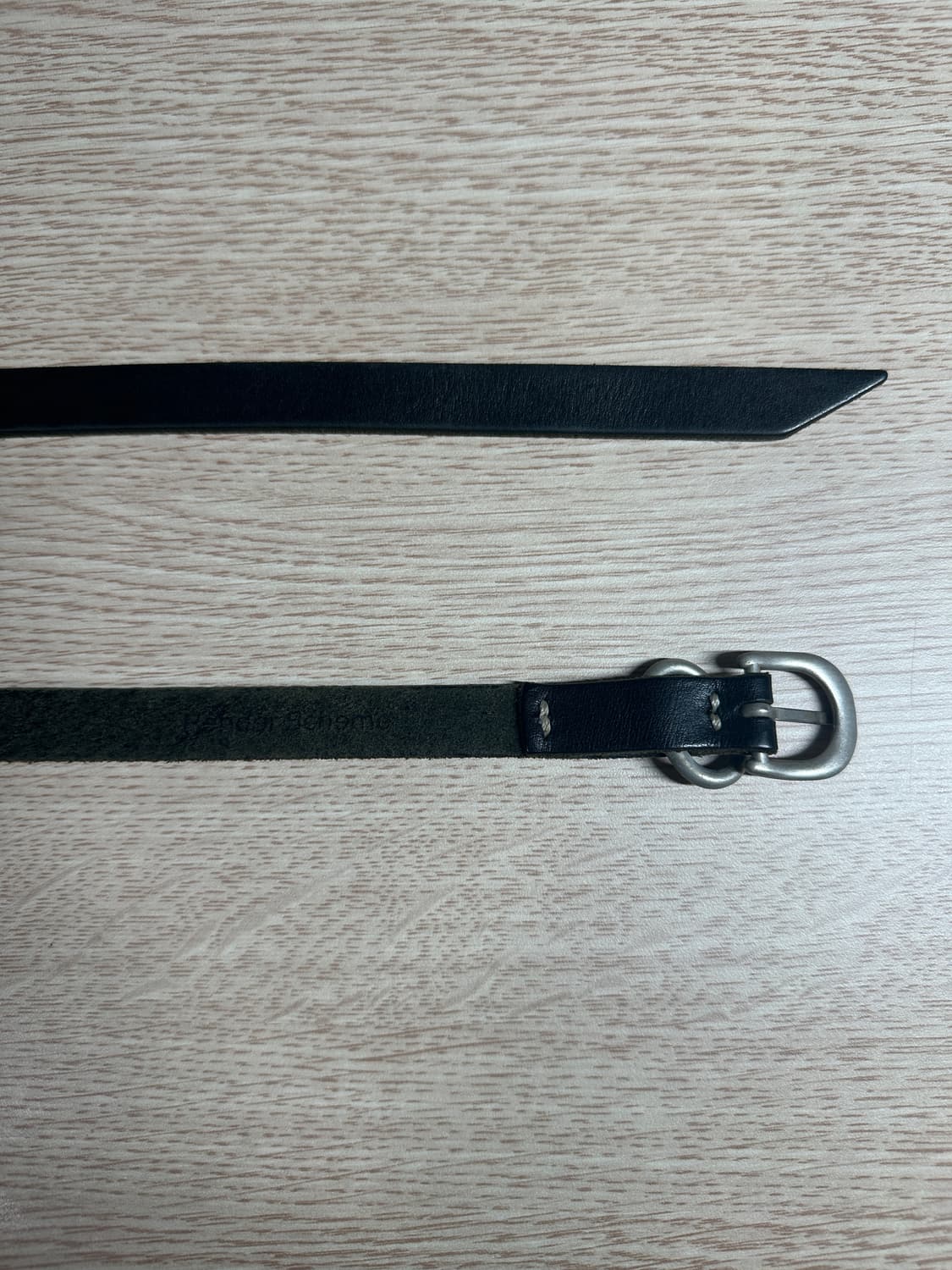 핸더스킴 가죽 벨트 블랙 상품이미지1