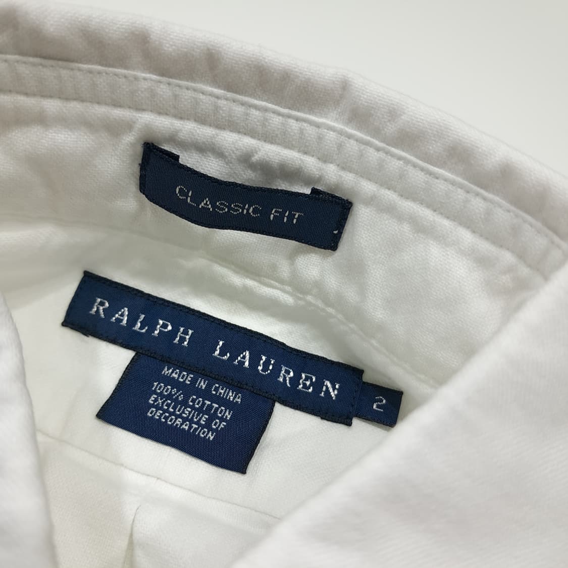 CK100 L 폴로 00s 멀티포니 옥스포드 화이트 셔츠 남방 상품이미지3