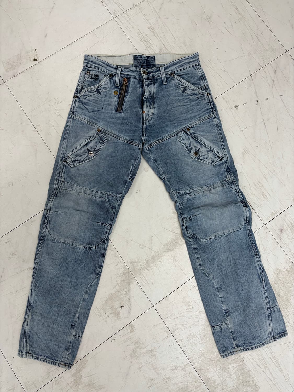 a223) 32 G-STAR 빈티지 워싱 데님팬츠 상품이미지7