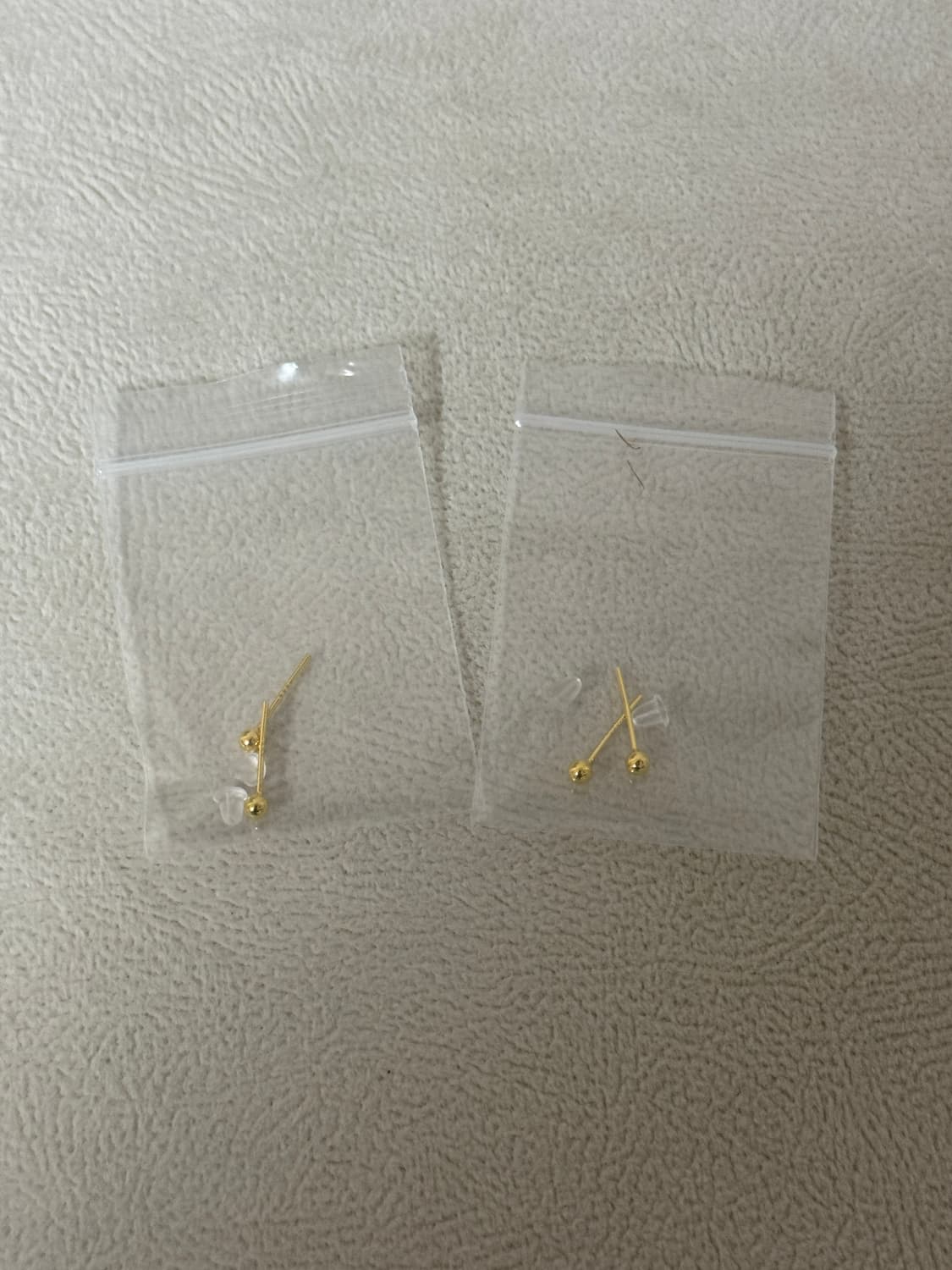 은침 골드볼 귀걸이 3mm 상품이미지2