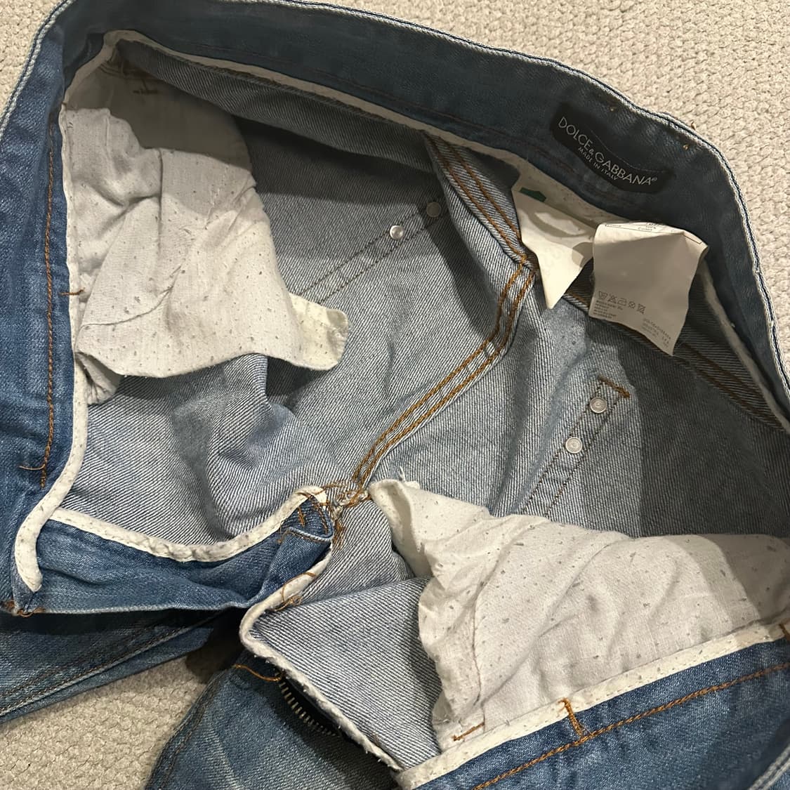 00s 돌체앤가바나 스트레이트 데님 상품이미지7