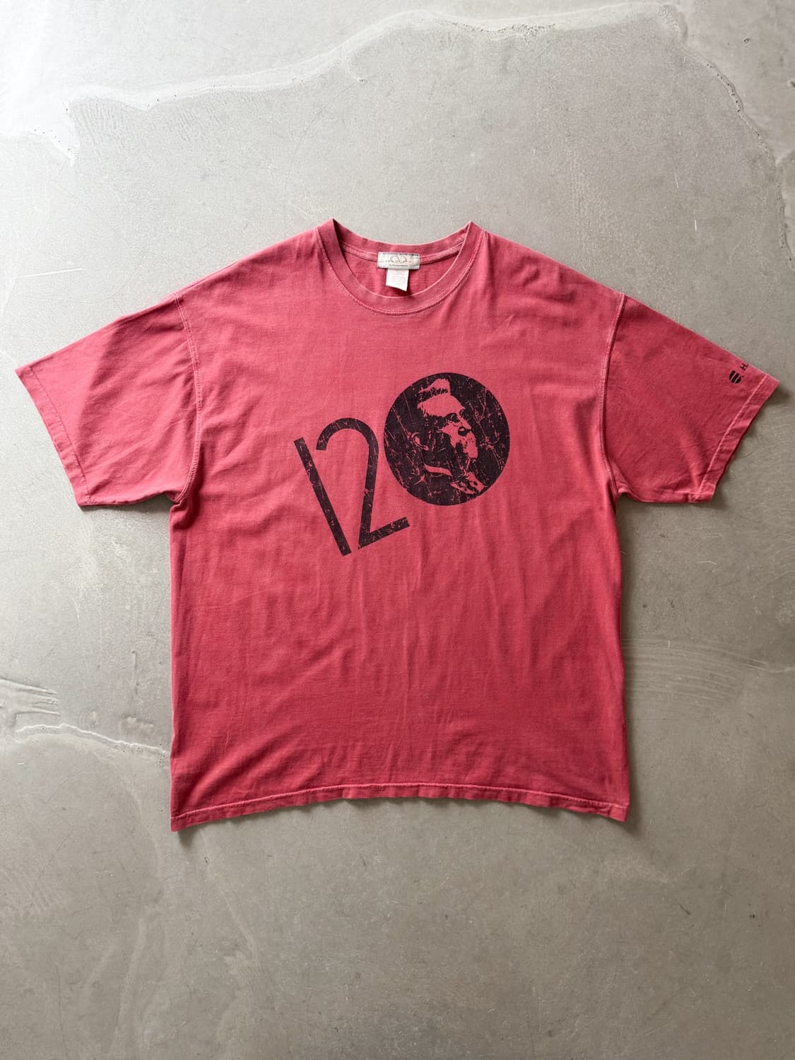 Vintage Velocity Washed Pink Graphic Tee 상품이미지3