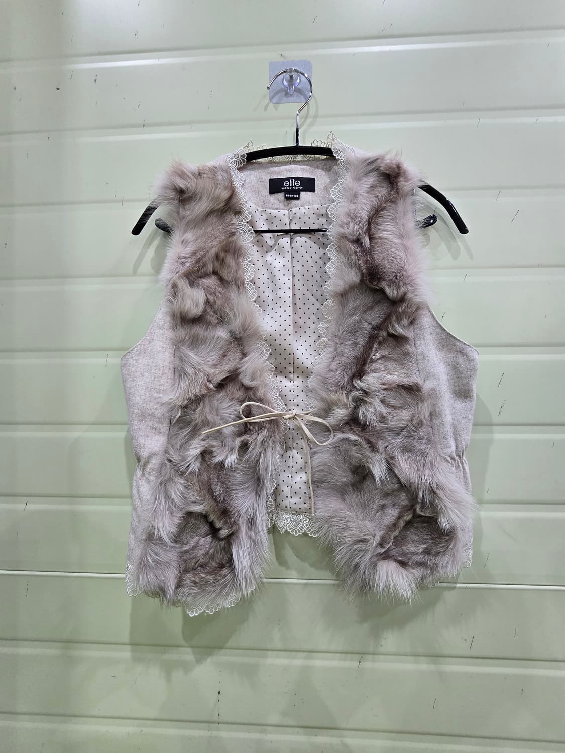 엘리트 폭스 퍼 여성 조끼 55사이즈 상품이미지6