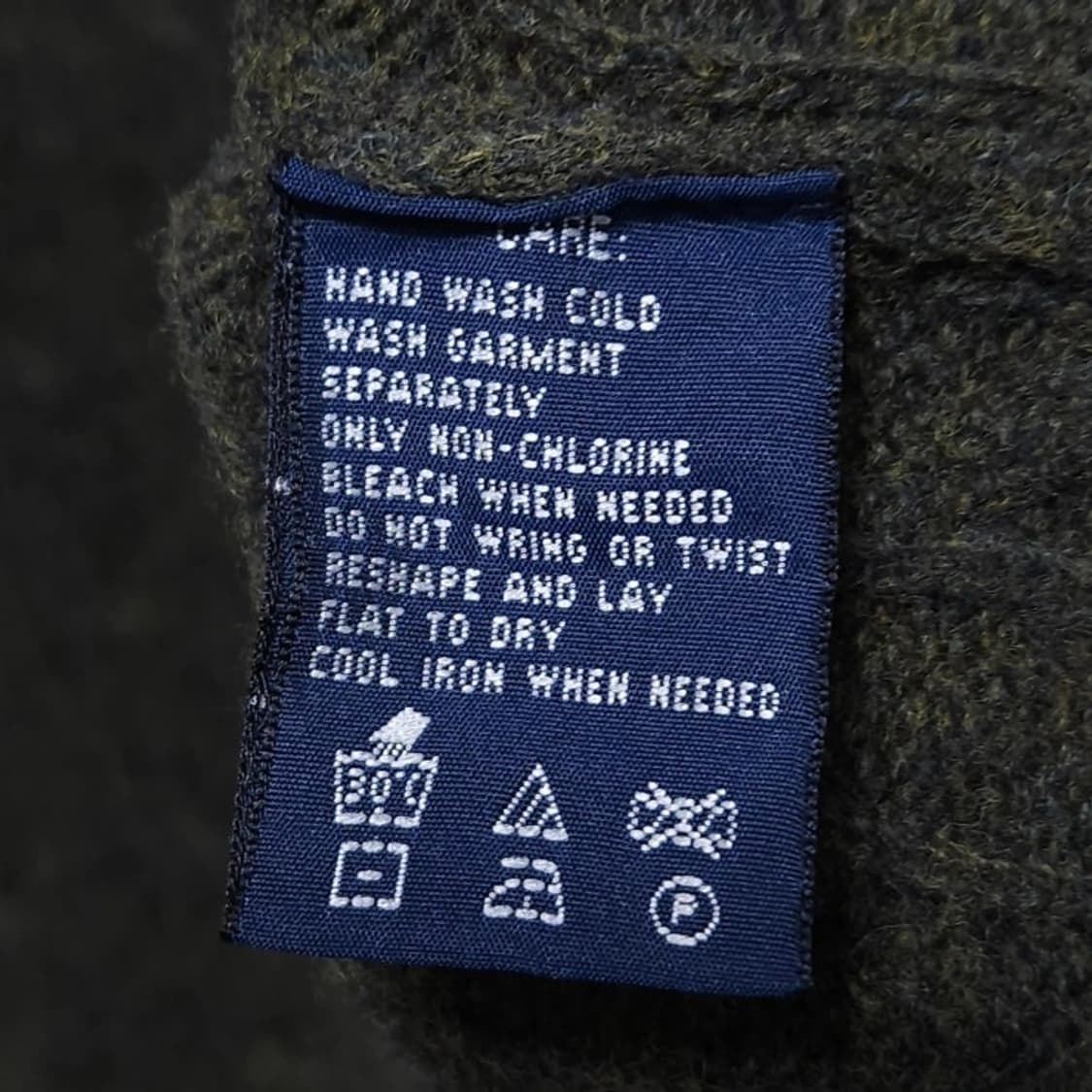 66 Polo 폴로 랄프로렌 케이블 꽈배기 니트 카키 상품이미지4