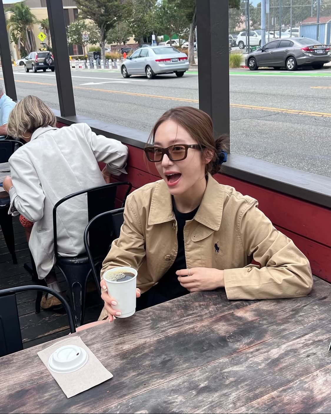 폴로 트윌 워킹코트 트렌치코트 네이비 s 상품이미지2