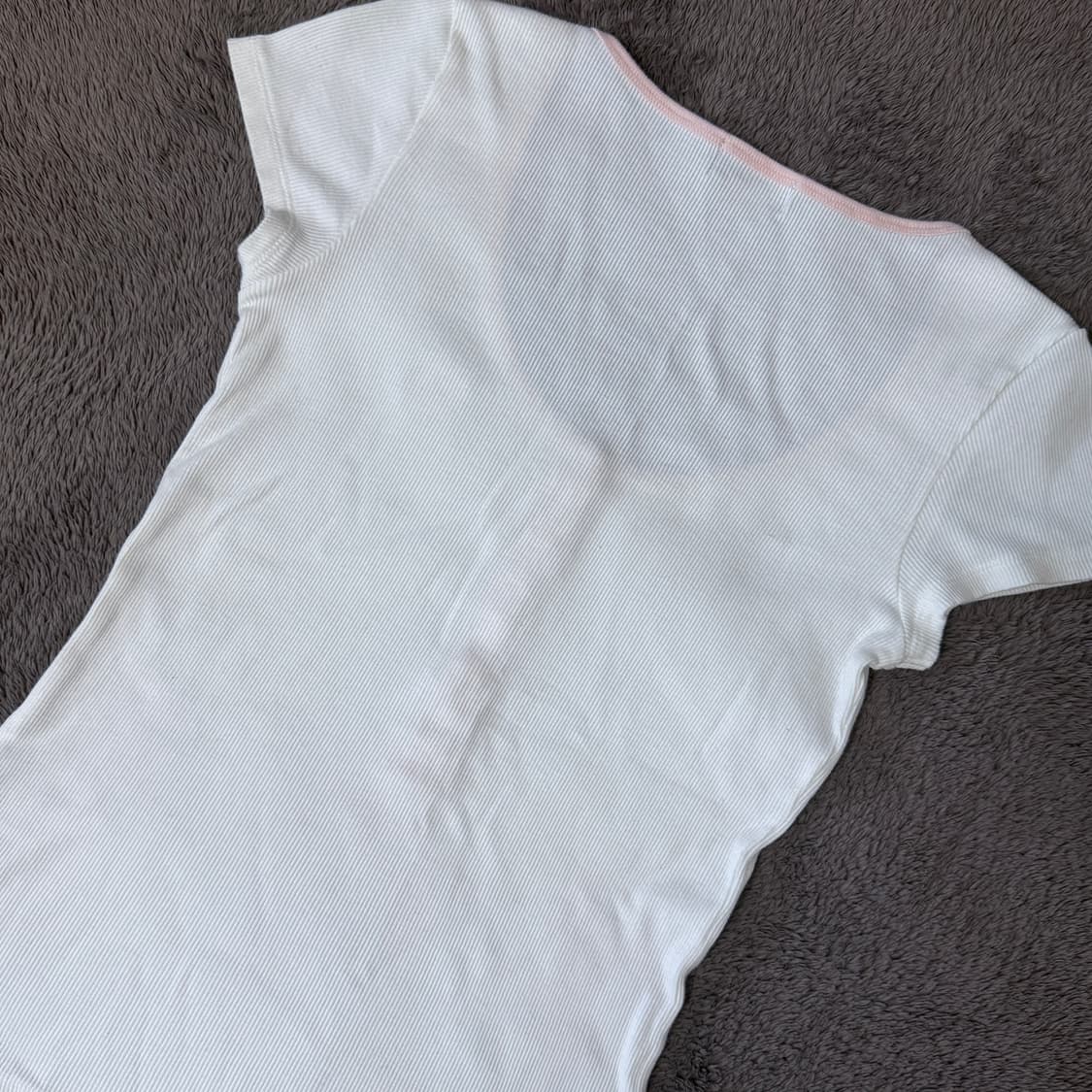 버버리 블루라벨 딸기우유 핀터깔 딱붙티 상품이미지3