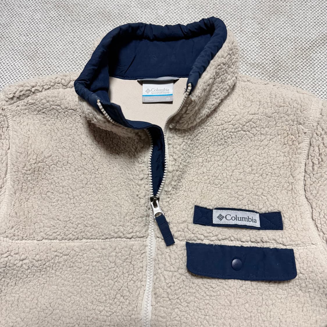 컬럼비아 플리스 포켓 집업 상품이미지2