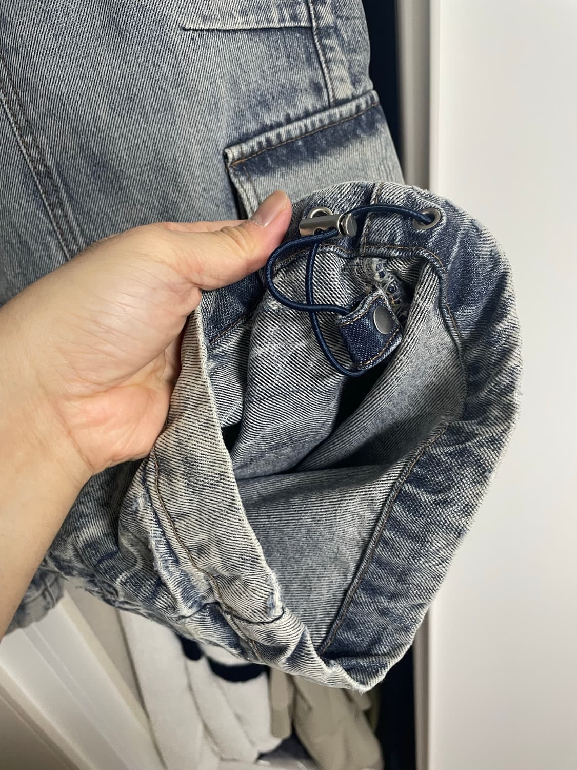 준지 24SS 멀티 데님 팬츠 블루 48Size 상품이미지4