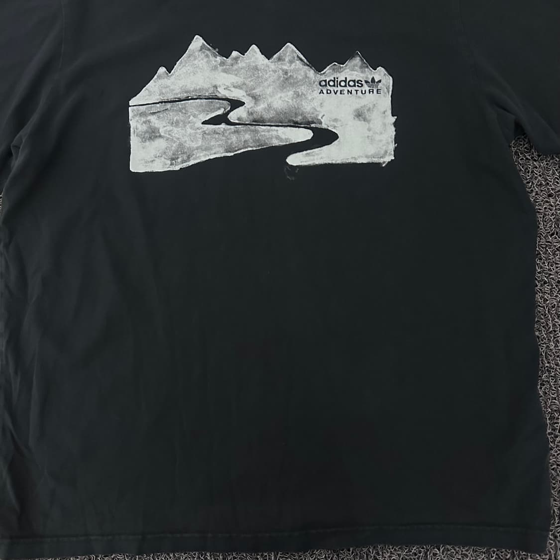 아디다스 그래픽 반팔티셔츠 블랙 2XL 상품이미지3