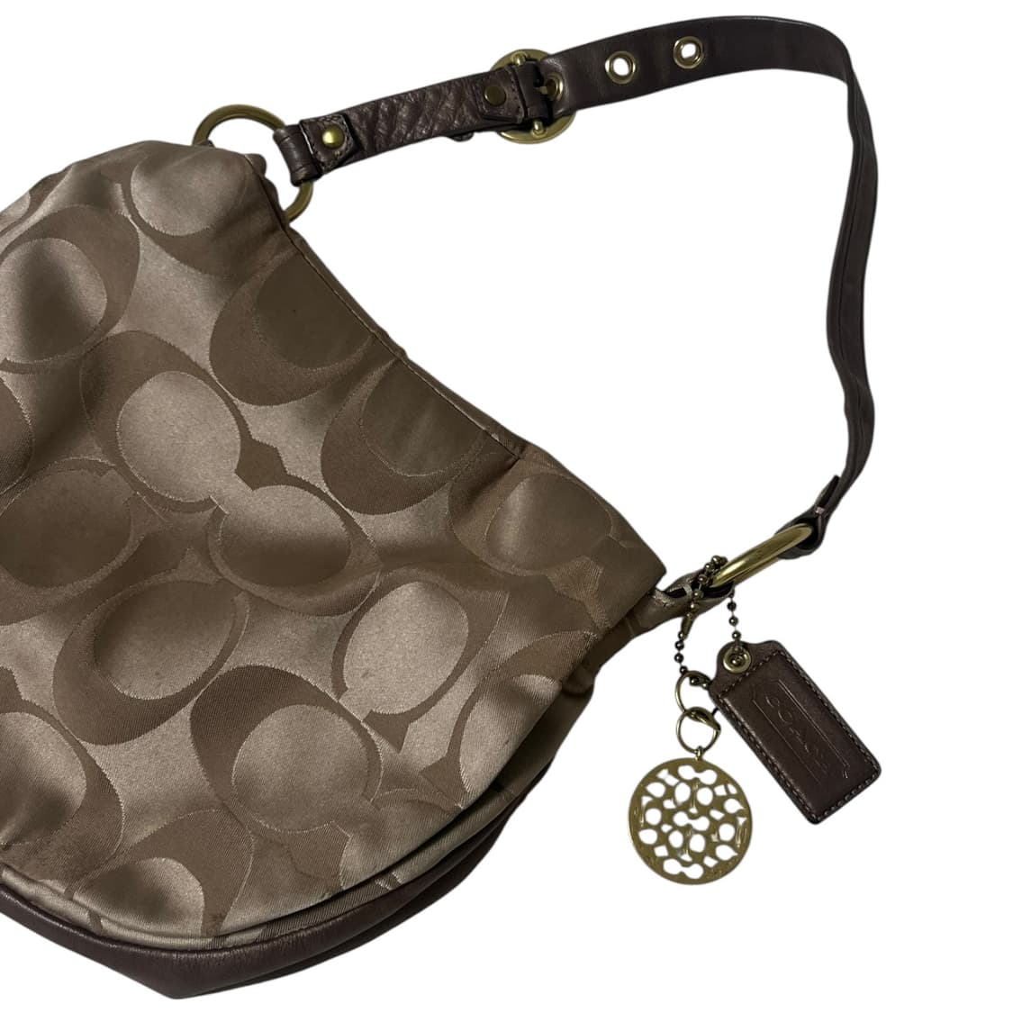 코치 COACH vintage brown monogram hobo bag 상품이미지1