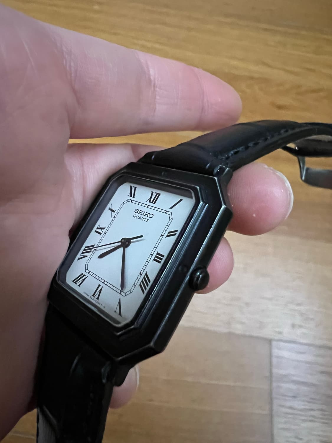 세이코 샤리오 초레어 탱크 스티브잡스 시계 상품이미지4