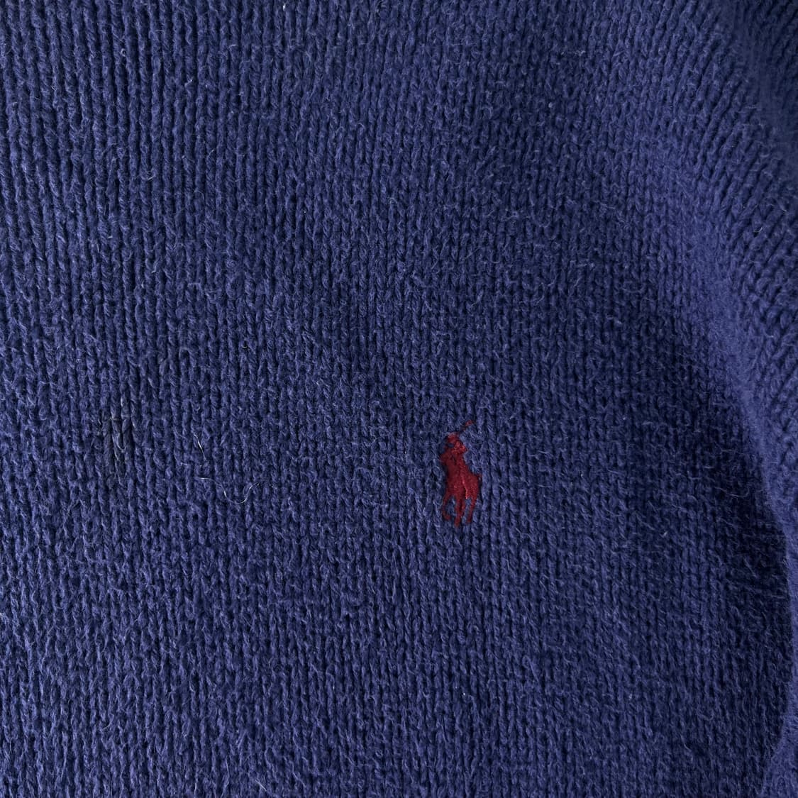 95 폴로랄프로렌 00s 코튼 네이비 니트  상품이미지3