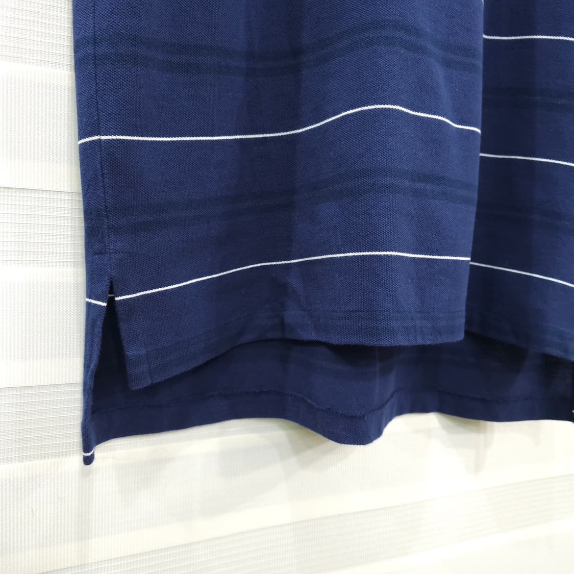 90s 폴로랄프로렌 스트라이프 반팔 카라티- L 상품이미지4