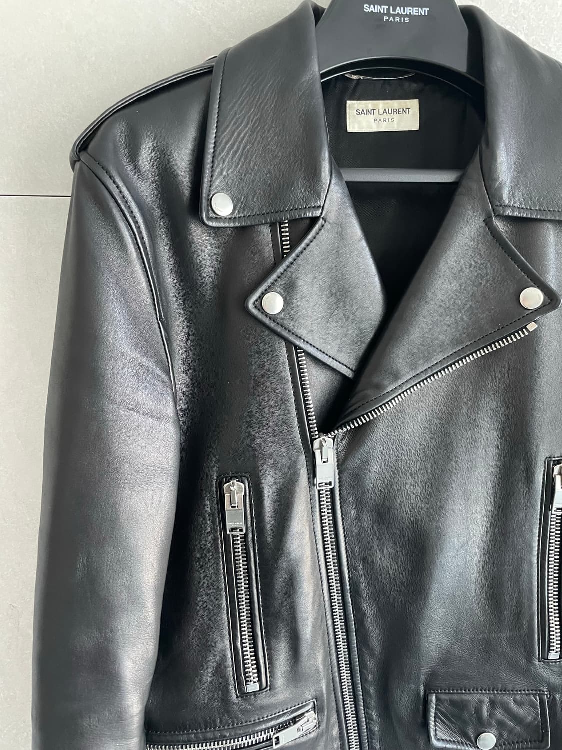 생로랑 16시즌 l01 라이더자켓 상품이미지3