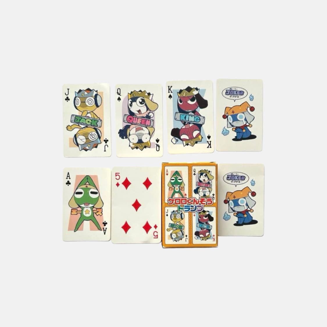 개구리 중사 케로로 미니 트럼프 카드 상품이미지1