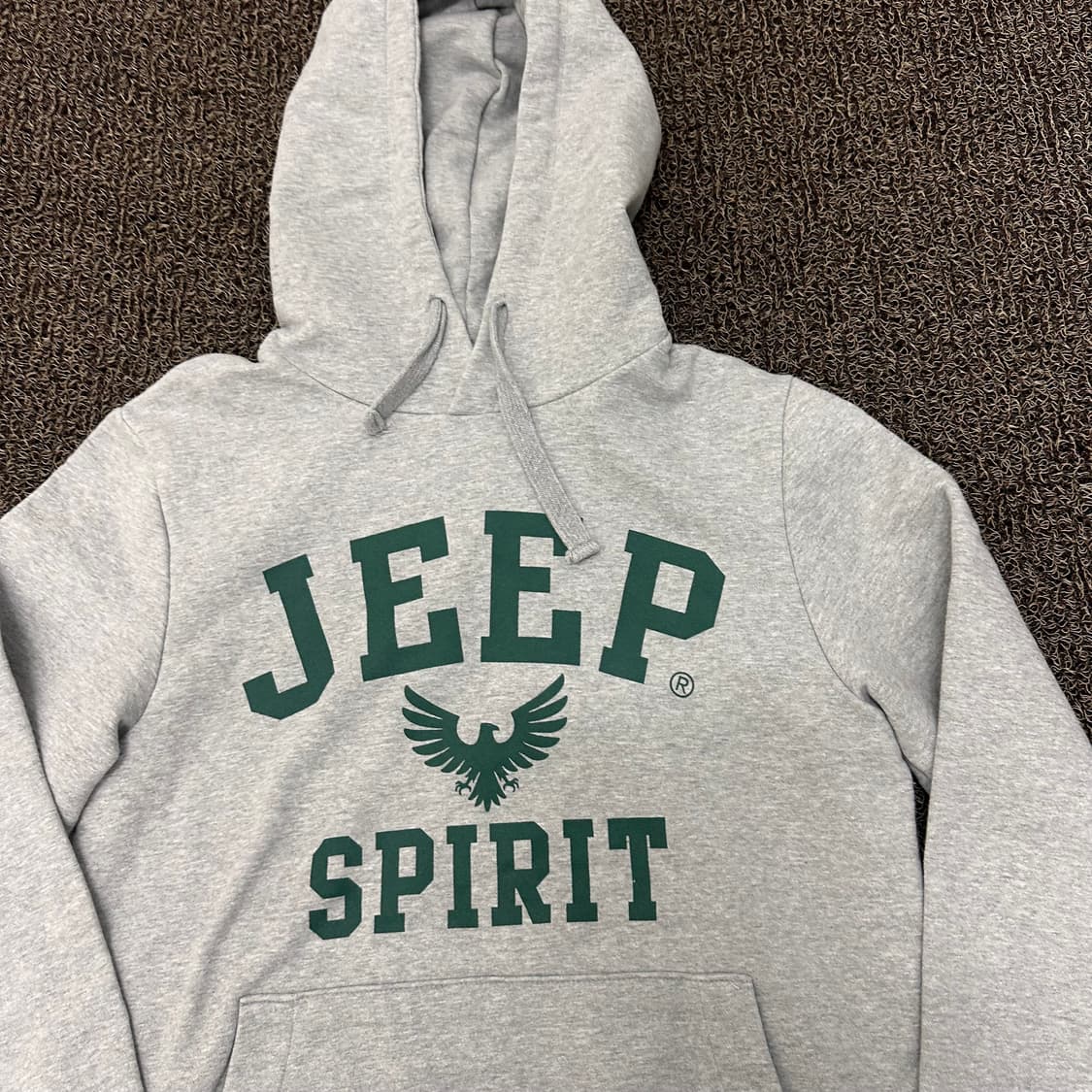 JEEP 지프 여성 후드티셔츠 그레이 95(M) 상품이미지2