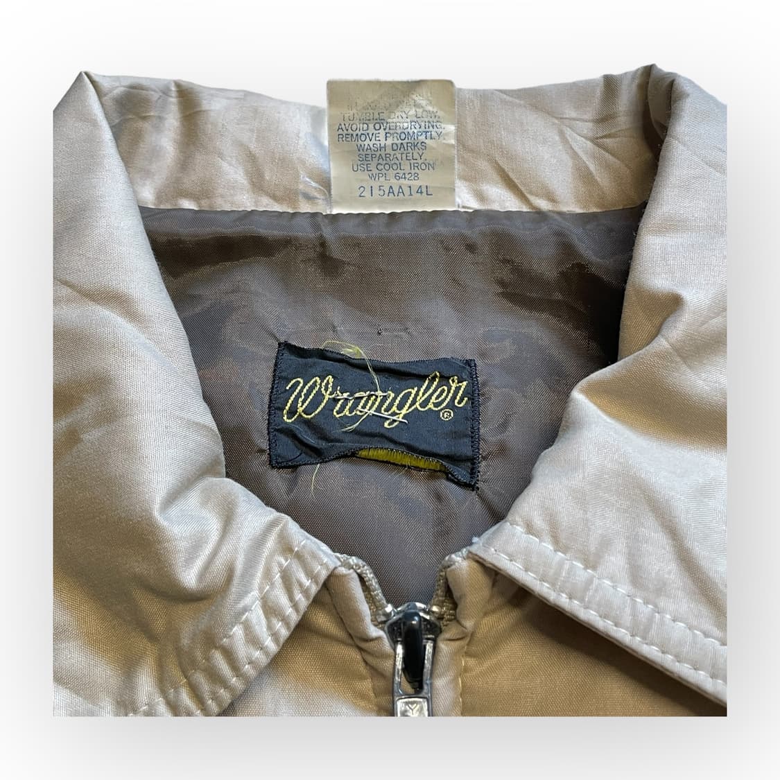 L)80's USA 랭글러 스윙탑 나일론 자켓 상품이미지7