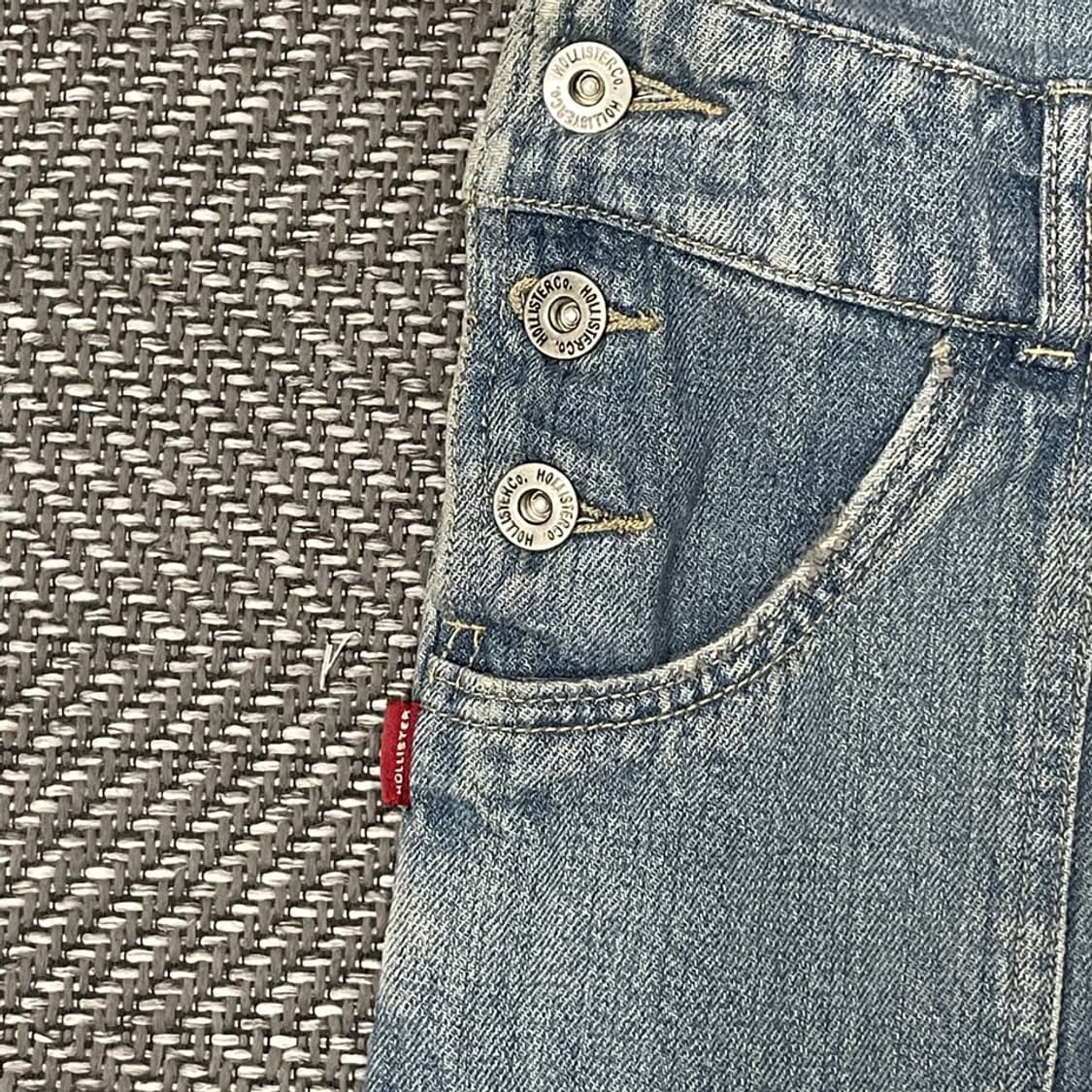 홀리스터 데님 오버롤 v0017 상품이미지4