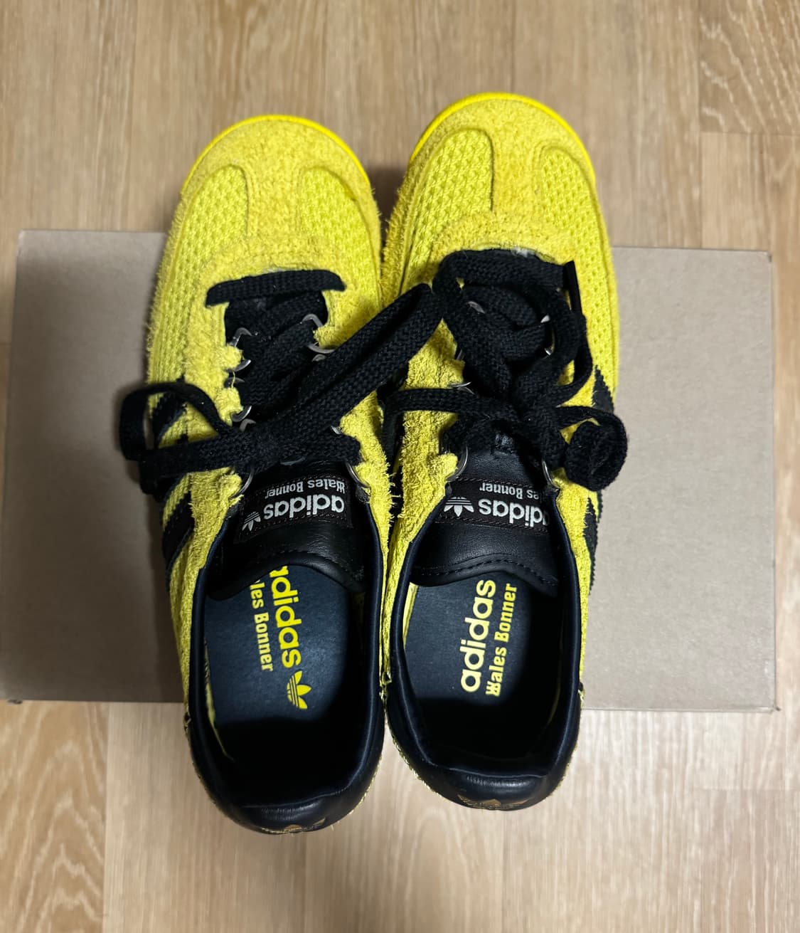 아디다스 웨일스보너 SL 76 옐로우 코어 블랙 상품이미지4