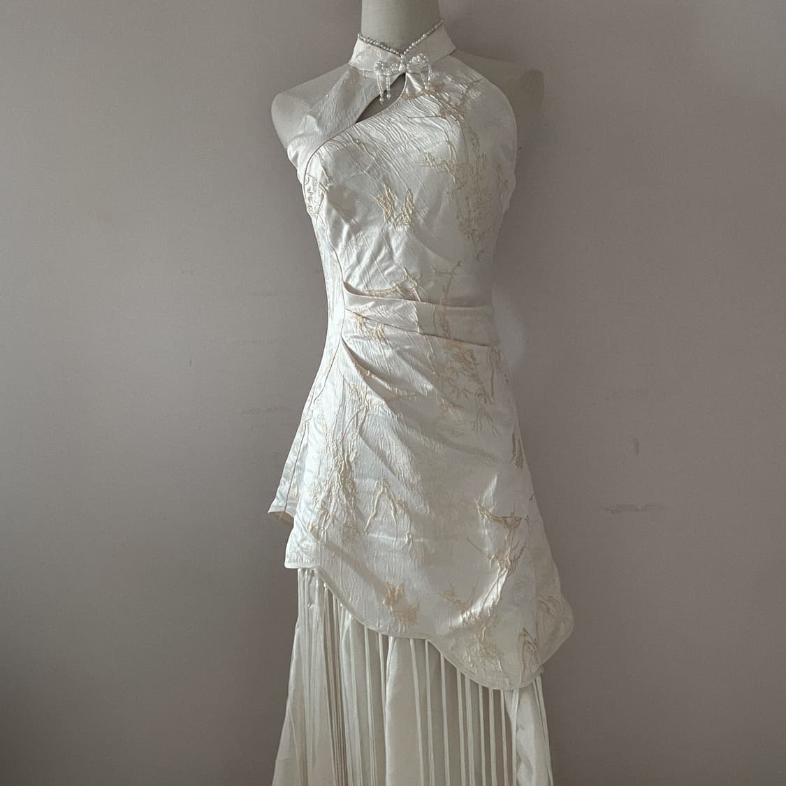 빈티지 치파오 빈티지 원피스 페어리 원피스 오리엔탈 차이나풍 치파오 탑 상품이미지4