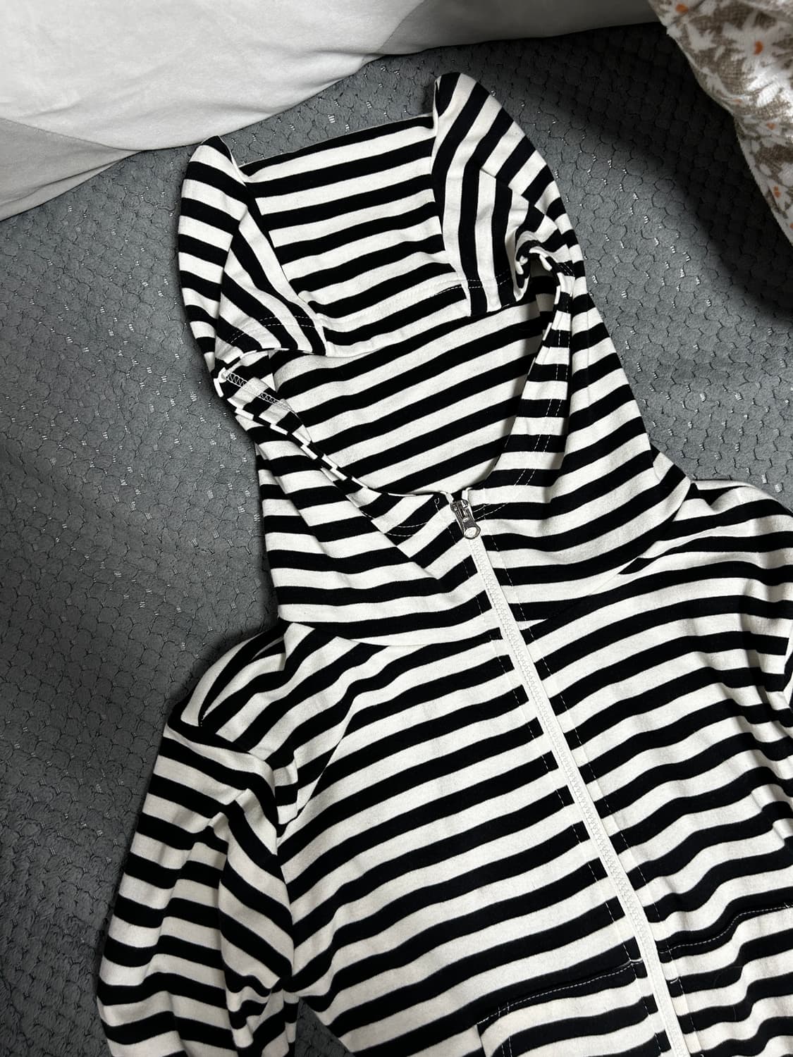 고양이 귀 단가라 후드집업 지뢰고스로리 상품이미지2