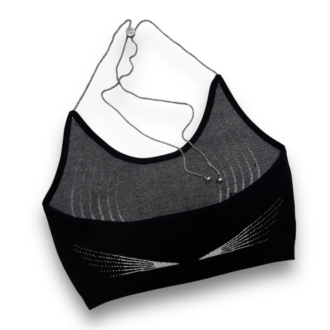 위어스 마켓 웨이브 락시크 킨키 크롭 슬리브리스 상품이미지3