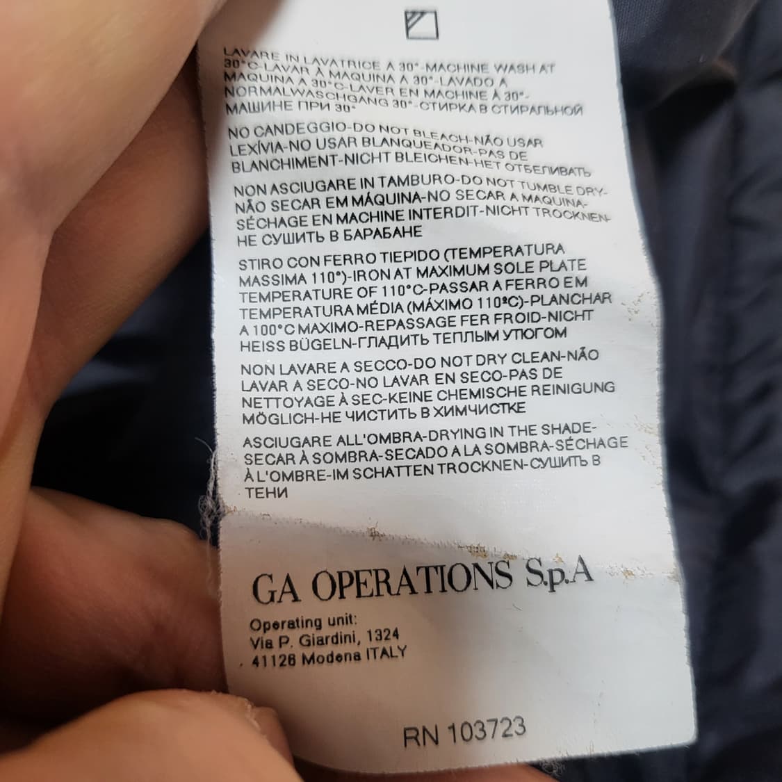 (52) 엠포리오 아르마니 패딩 AJ 아르마니 진스 패디패딩 상품이미지7