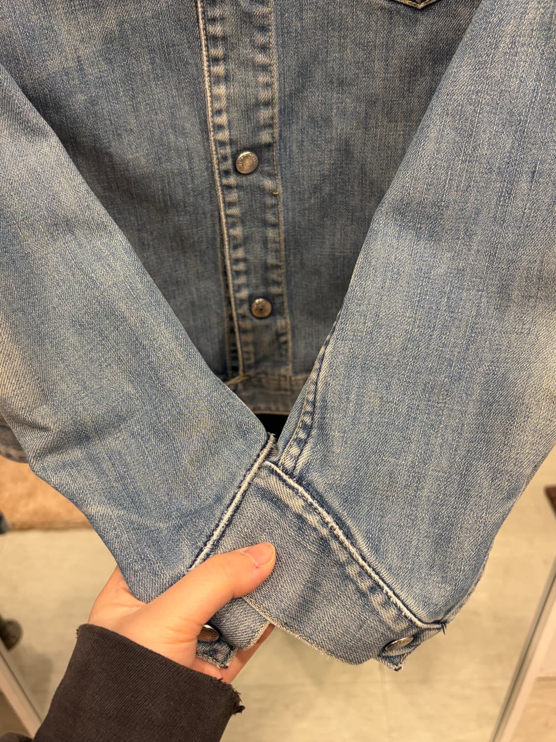 00s Levis 리바이스 엔지니어드 데님 트러커 자켓 상품이미지3