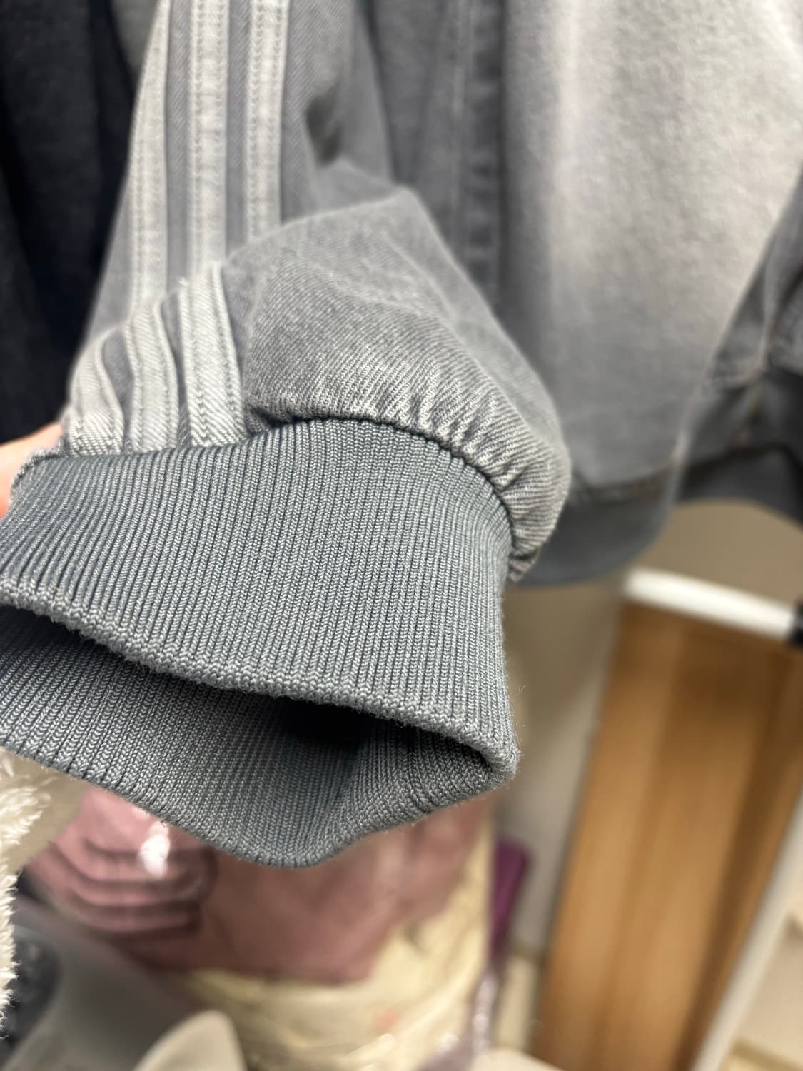 아디다스 SST 데님 트랙 자켓 XL 상품이미지4