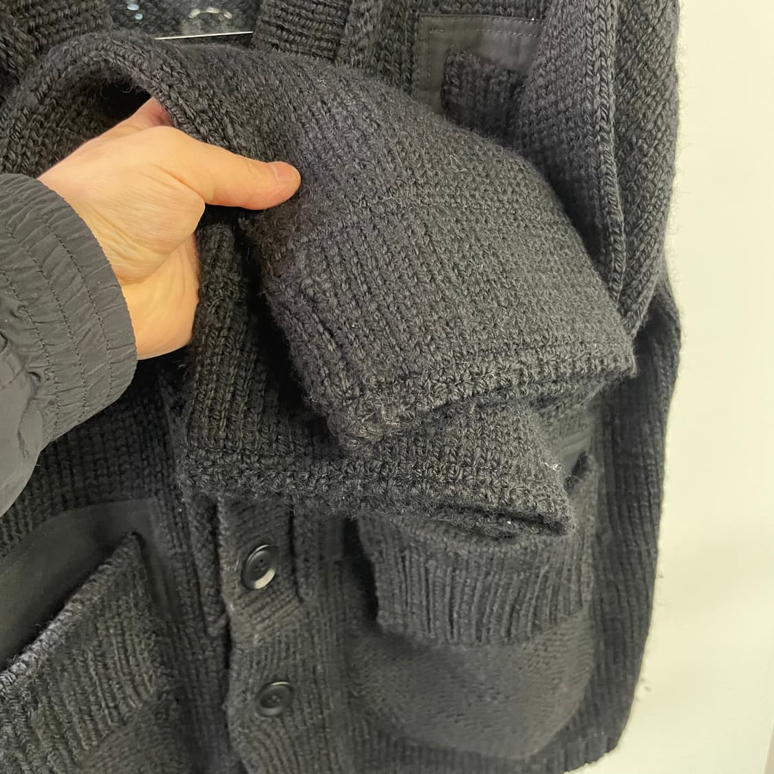 요지 야마모토 울 가디건 상품이미지6