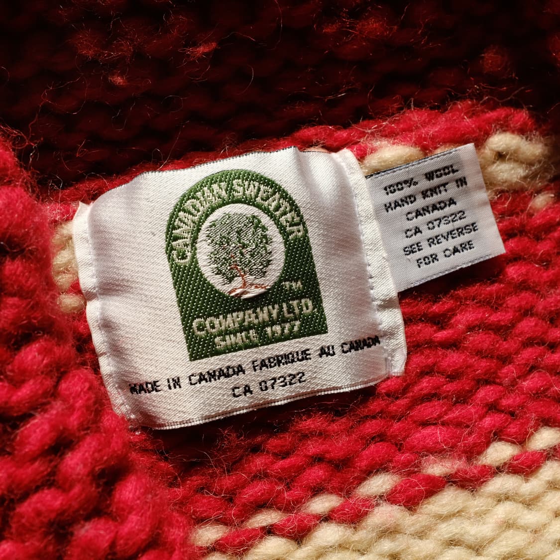 Made In CANADA Canadian Sweater Cowichan 상품이미지4