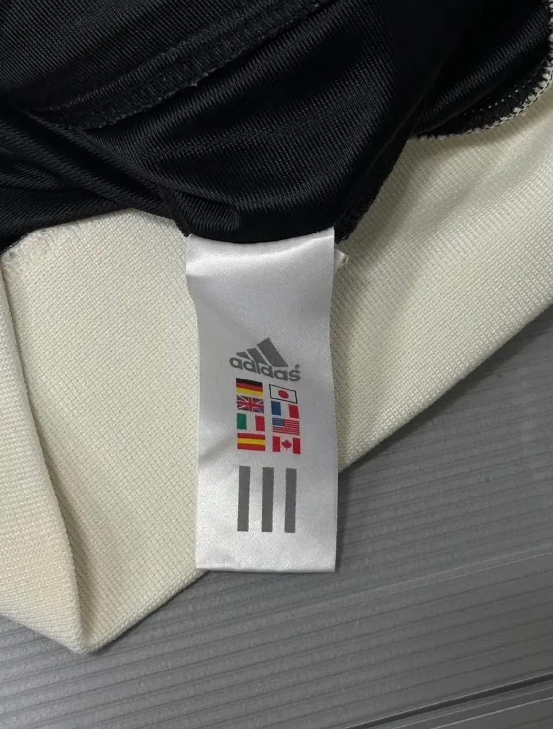 아디다스 로고 져지 트랙탑 블랙 오레오 95  상품이미지5