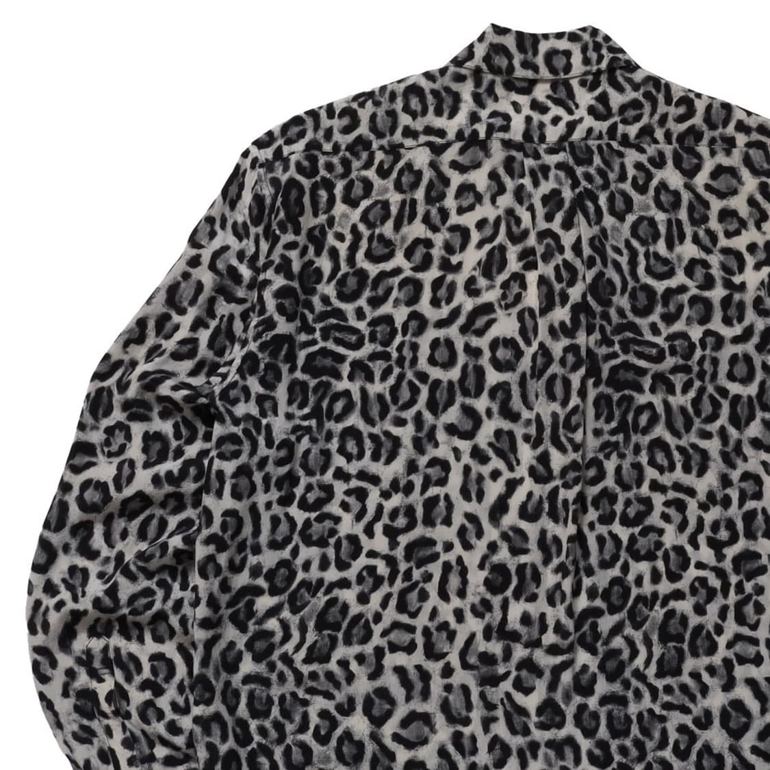 MASU Zip Up Leopard Silk Shirt    상품이미지7