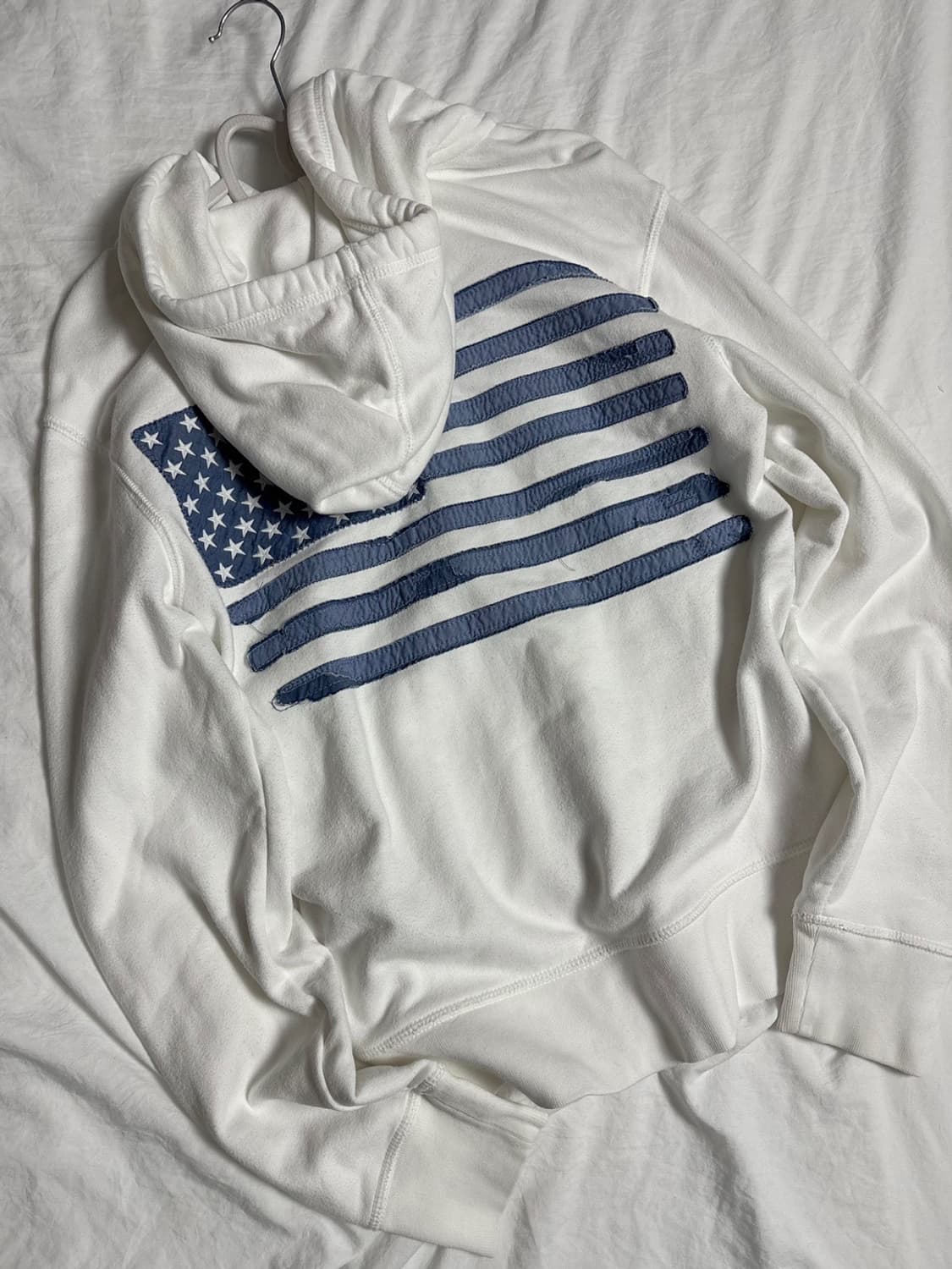GAP 성조기 화이트 후드집업 상품이미지3