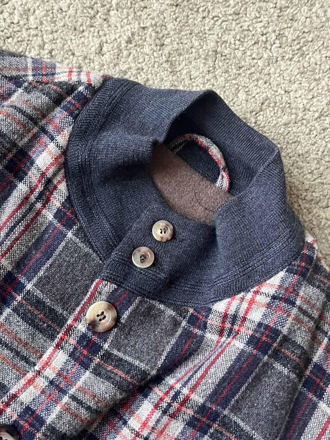 발스타 발스타리노 A-1 체크 패디드 A-1 봄버 판매 상품이미지2