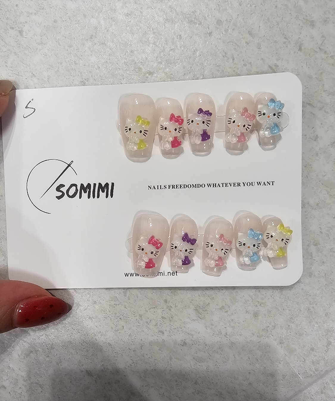 S사이즈 네일팁 개당 0.5씩 상품이미지3