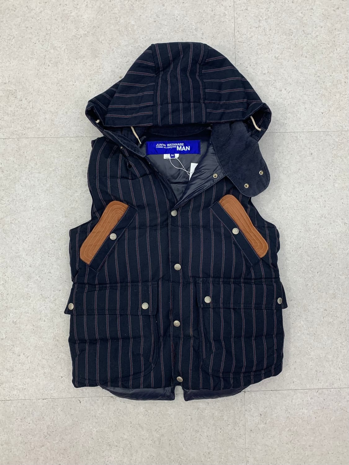 Junya watanabe 준야 와타나베 꼼데가르송 리버시블 베스트 상품이미지2