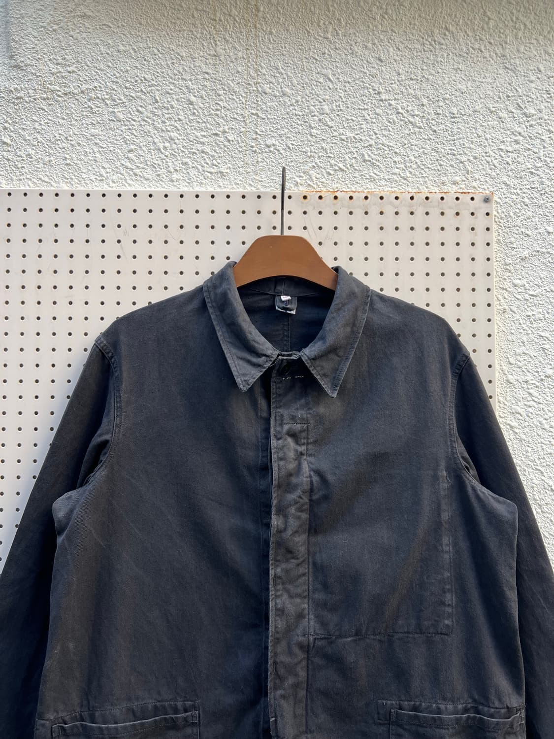 OLD VINTAGE BLACK FRENCH WORK 블랙프렌치워크자켓 상품이미지3