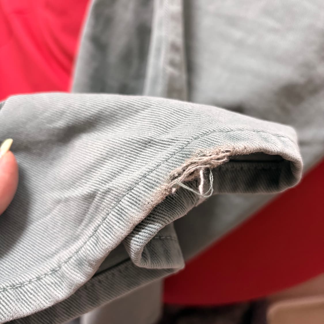 [M] PlasticProduct Painter Denim Pants 상품이미지5