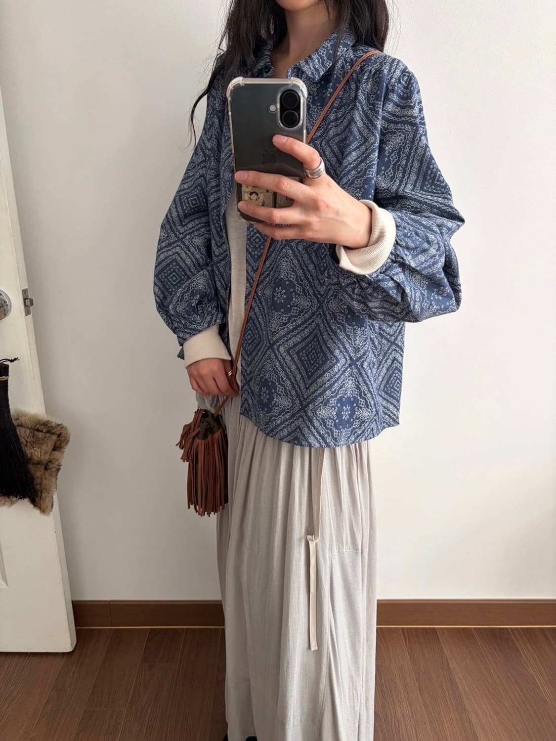 patterned shirt 상품이미지6