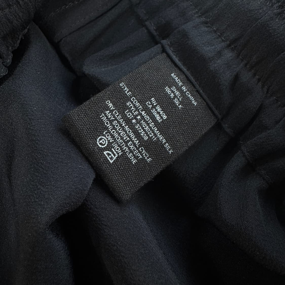 띠어리 실크 유틸리티 팬츠 상품이미지5