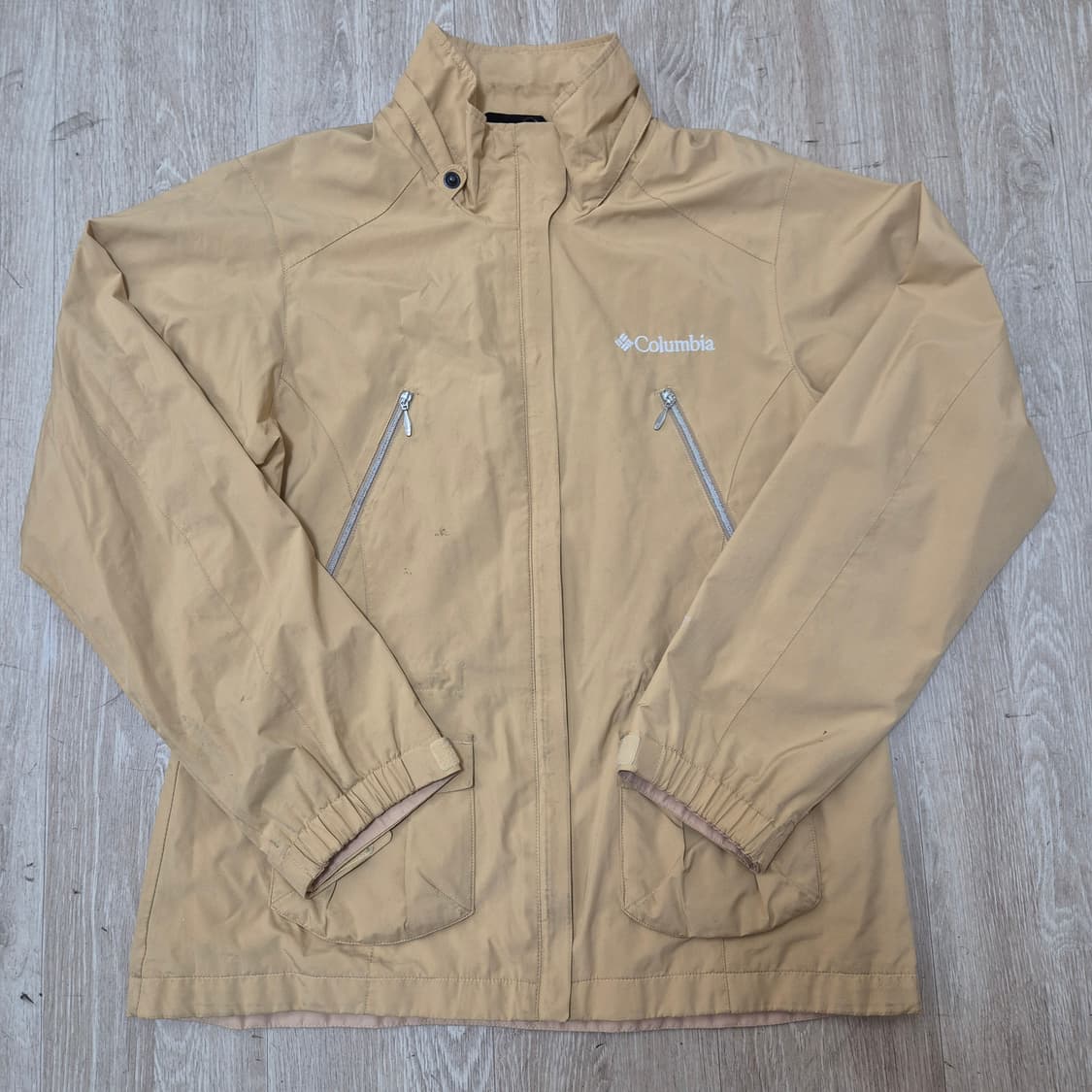 컬럼비아 로고 윈드스토퍼 바람막이 집업자켓 상품이미지1