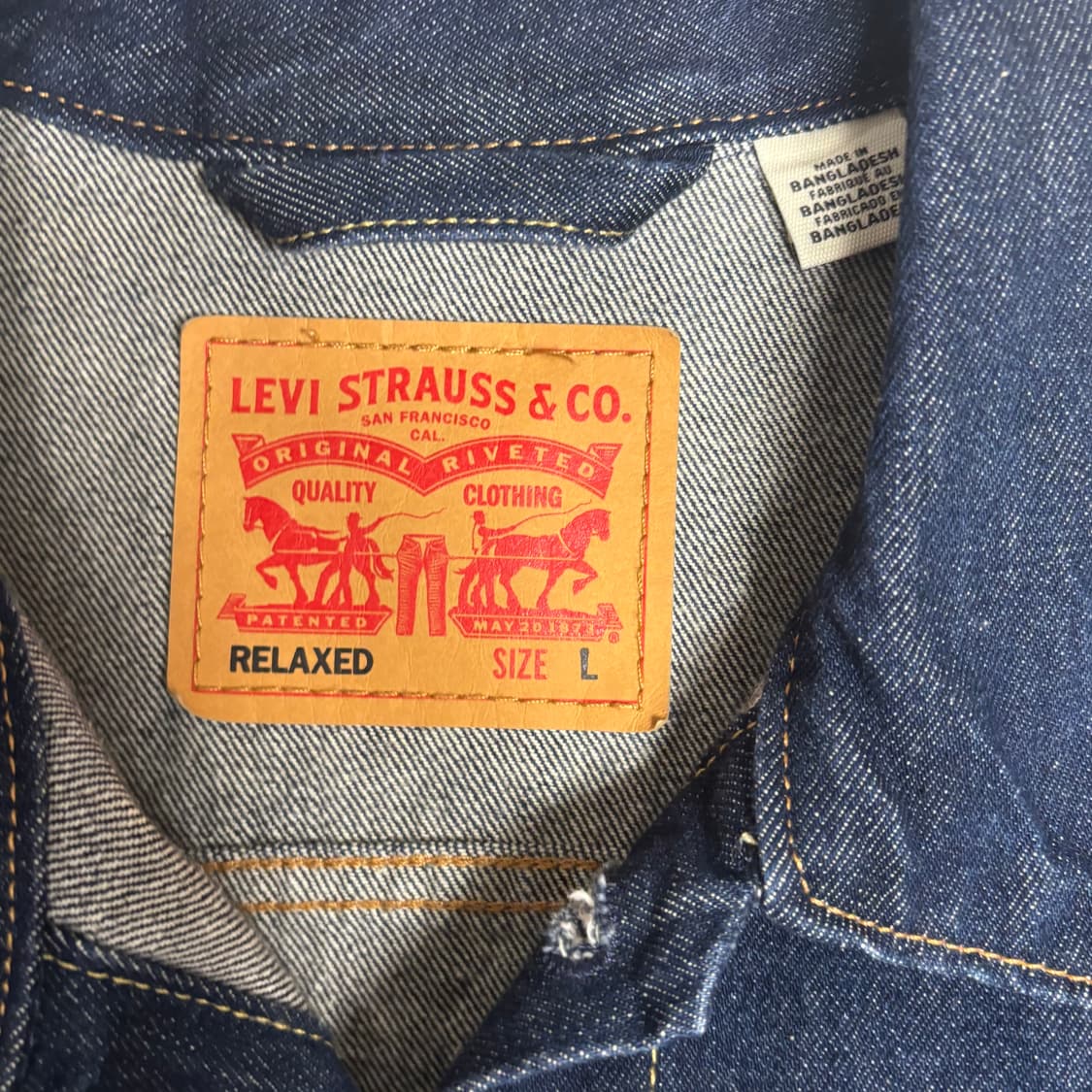 타입II트러커자켓 / 다크인디고 상품이미지3