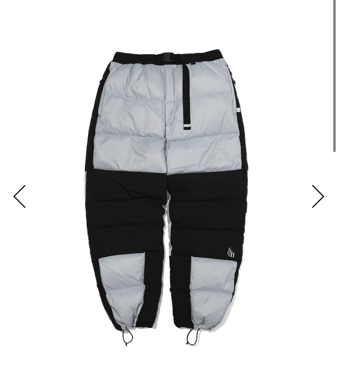 패치선데이 구스다운 팬츠 블랙 L 상품이미지1