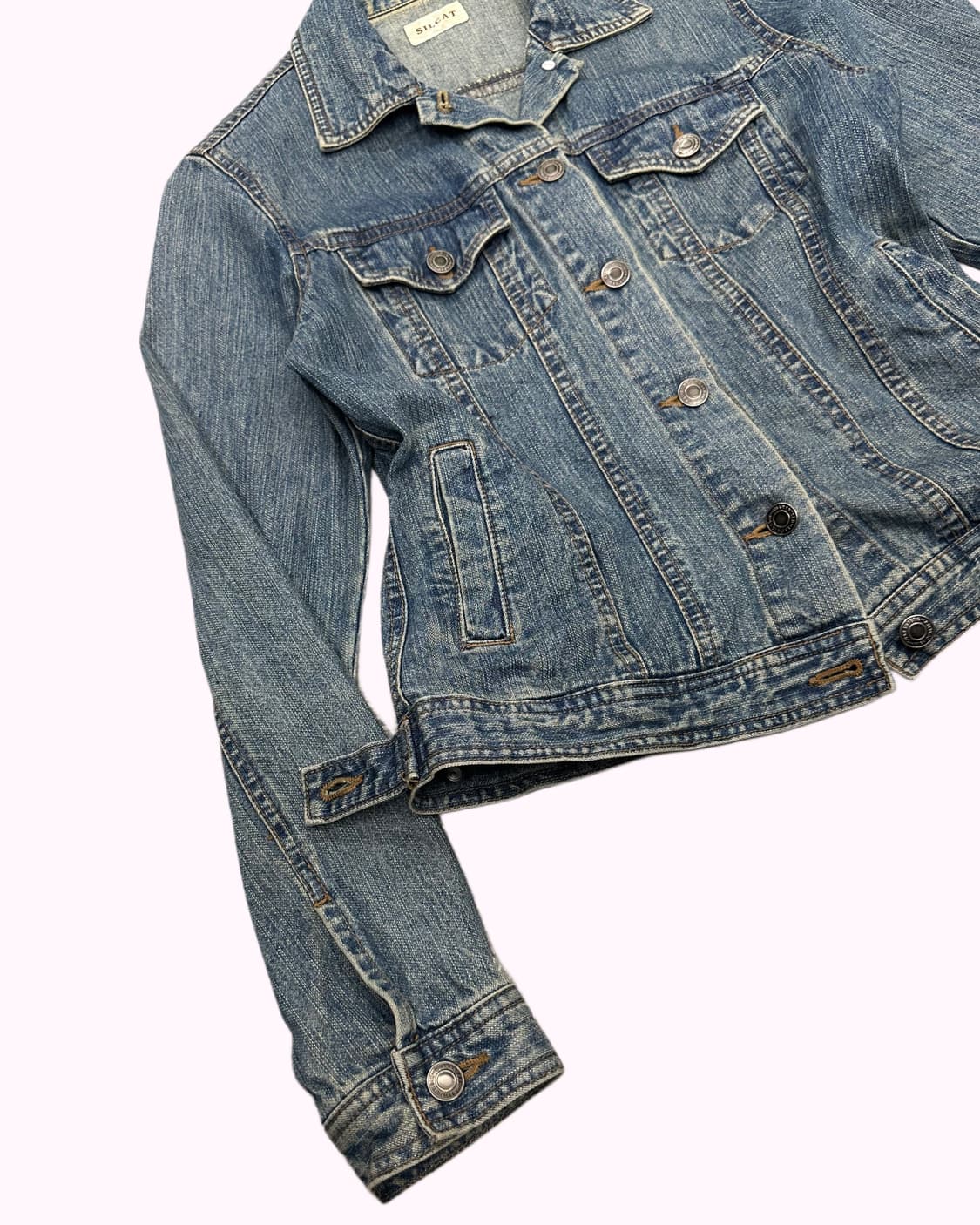 vintage fade denim trucker 상품이미지4