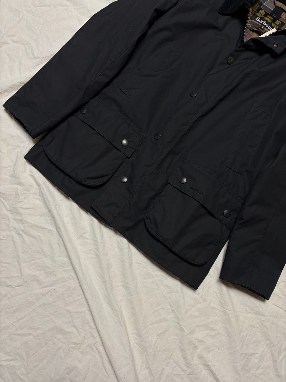 [새상품] 바버 애쉬비 왁스자켓 다크네이비 M 상품이미지2