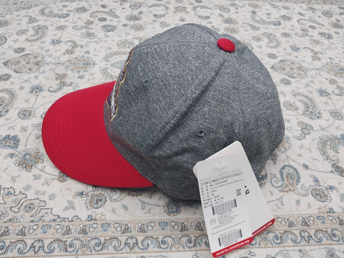 (새상품) 마제스틱 기아타이거즈 2017우승기념 모자 상품이미지3