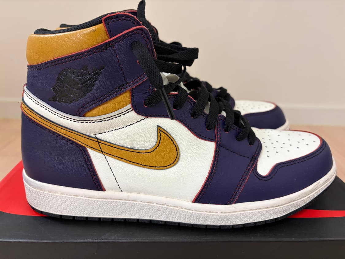 조던 1 레트로 하이 OG 디파이언트 SB LA to Chicago 상품이미지4