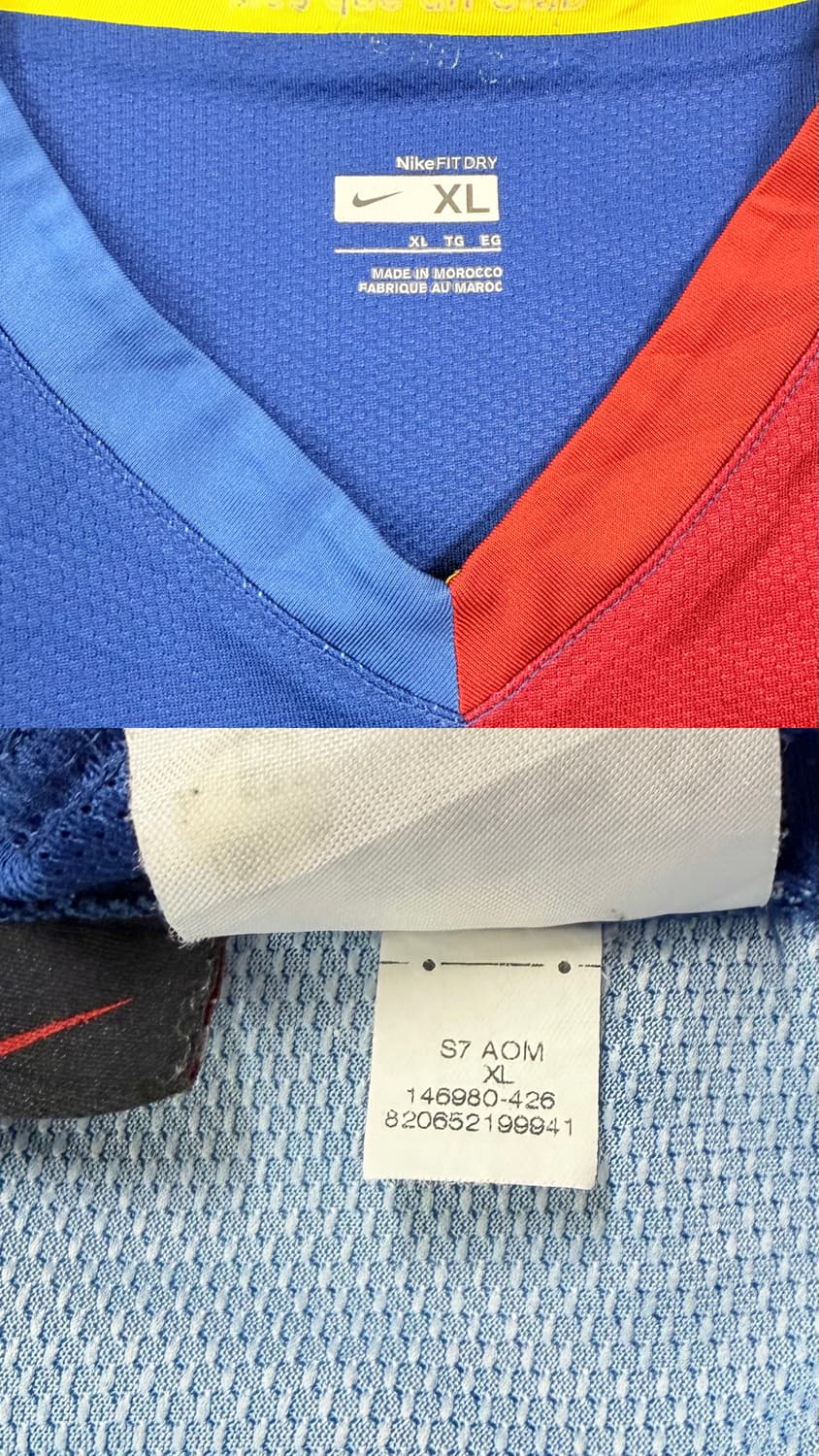 06-07 바르셀로나 홈 호나우지뉴 유니폼 상품이미지10